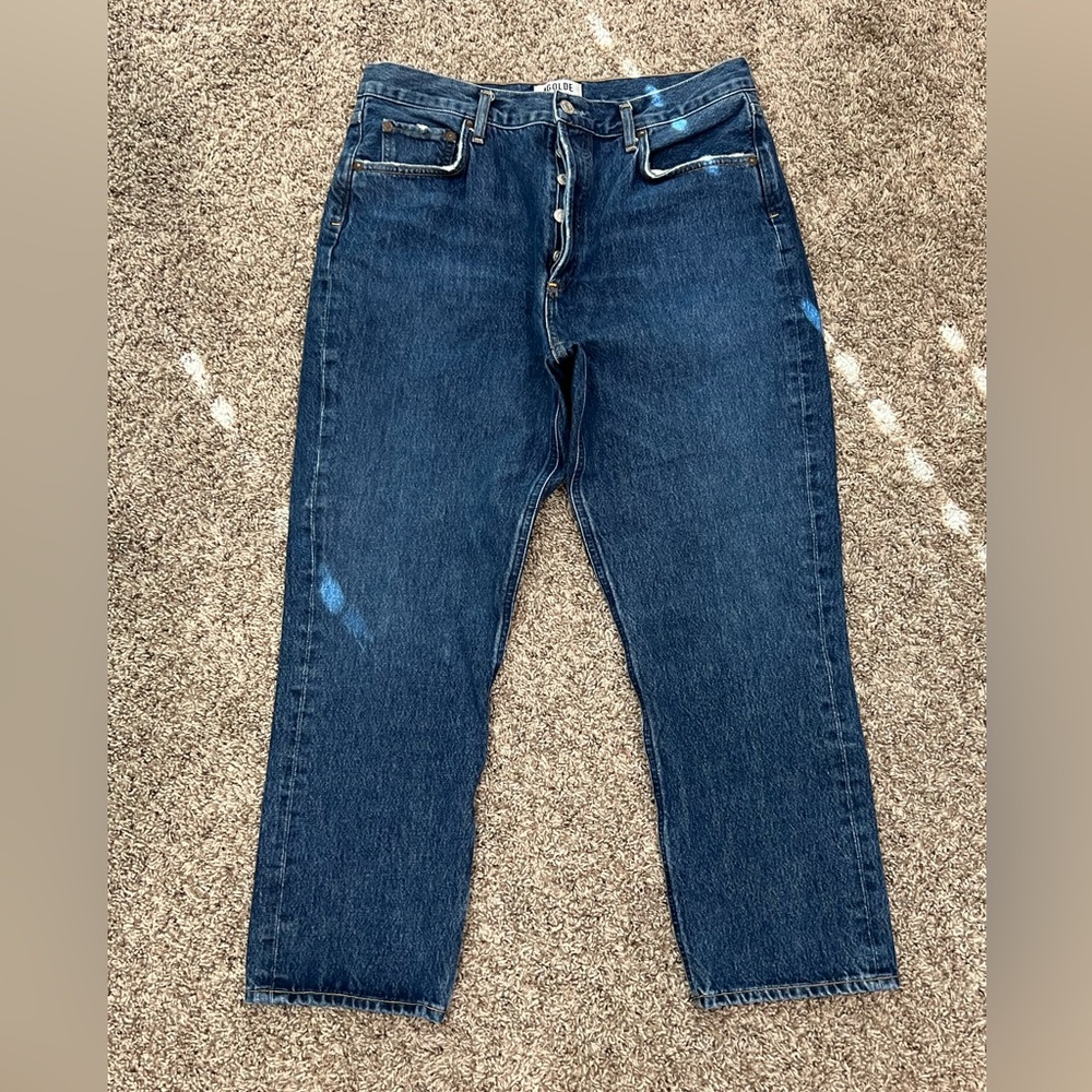 Agolde high rise straight jeans size 30